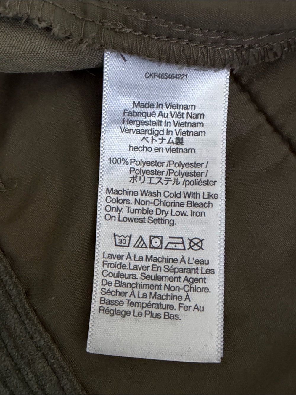 Madewell Womens Corduroy High Rise Pleated Tapered Olive Green Pants Size 4 - Picture 13 of 15